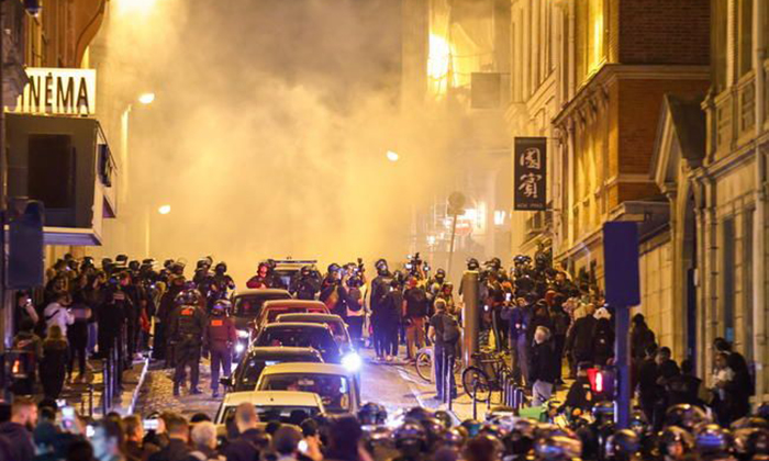 フランス暴動が激化している場所はどこ？